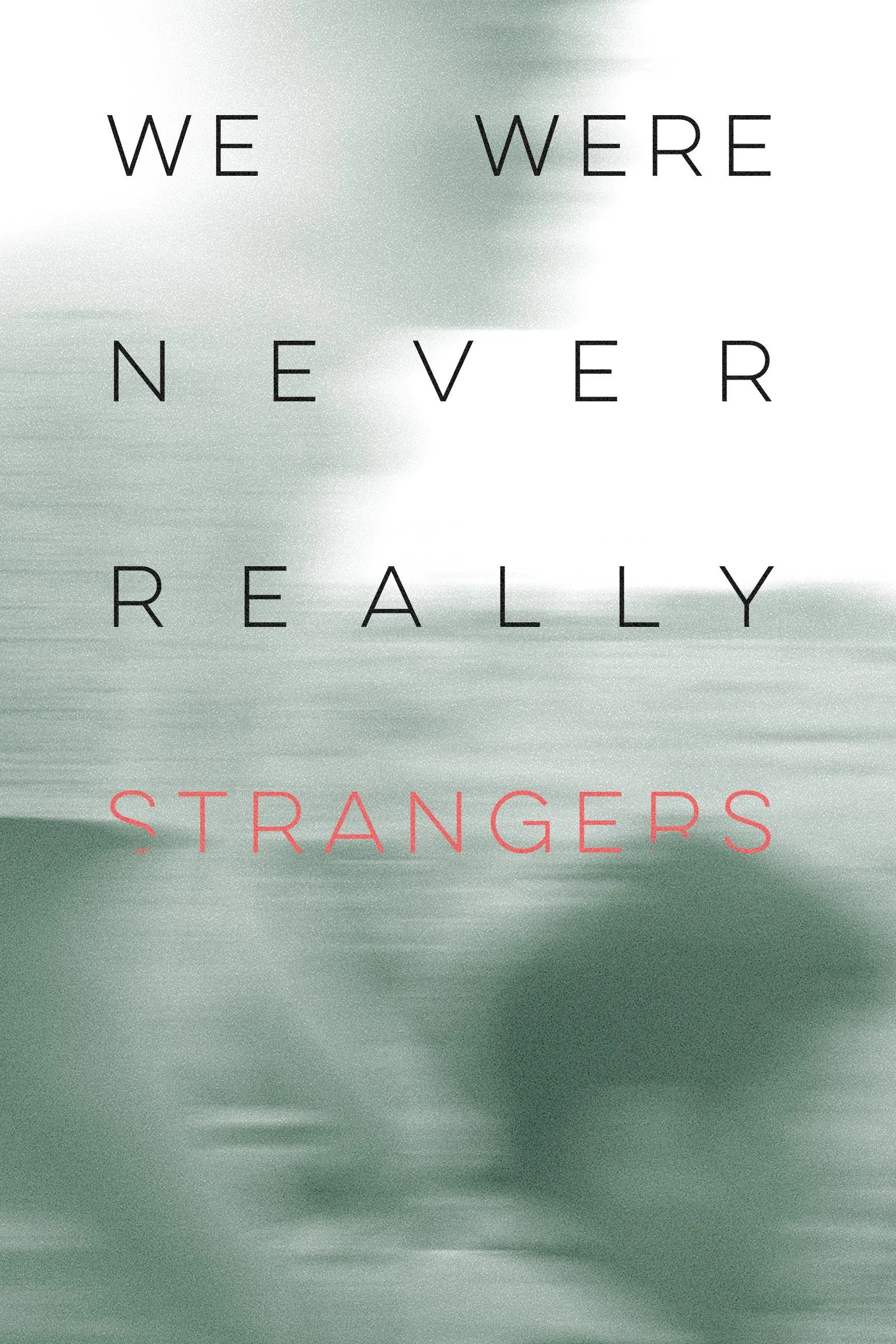 Poster for We Were Never Really Strangers