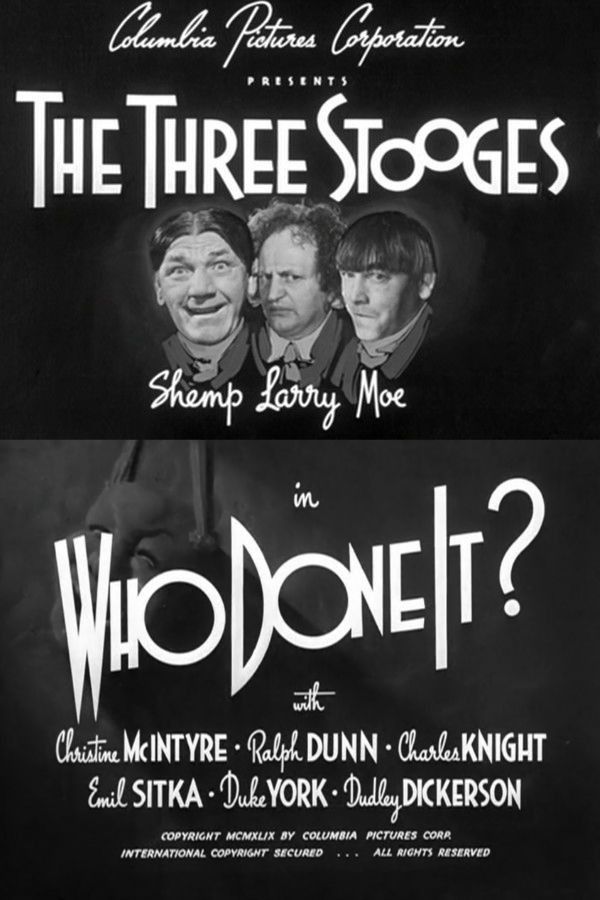 Poster of the movie Who Done It?