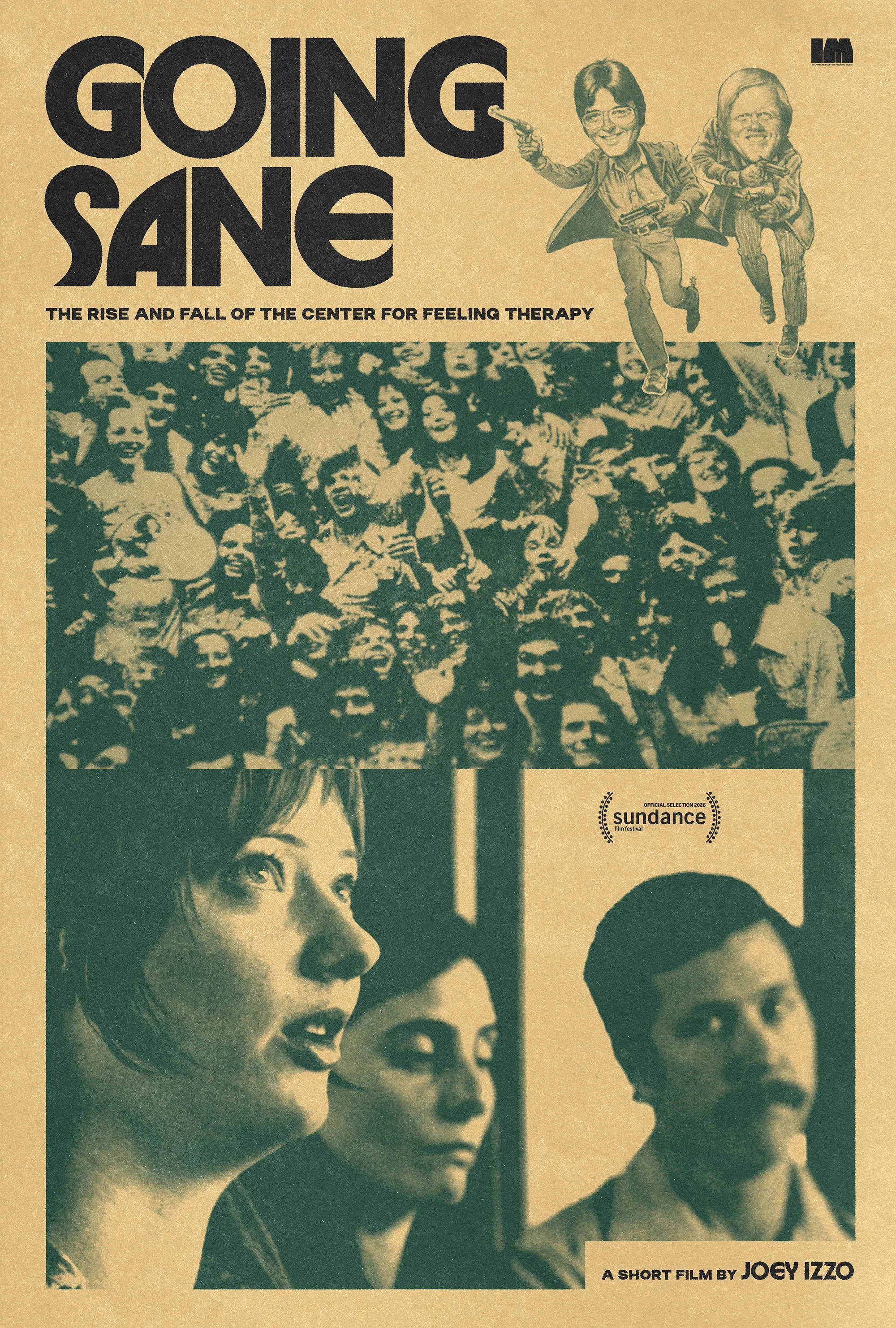 Poster for Going Sane: The Rise and Fall of the Center for Feeling Therapy