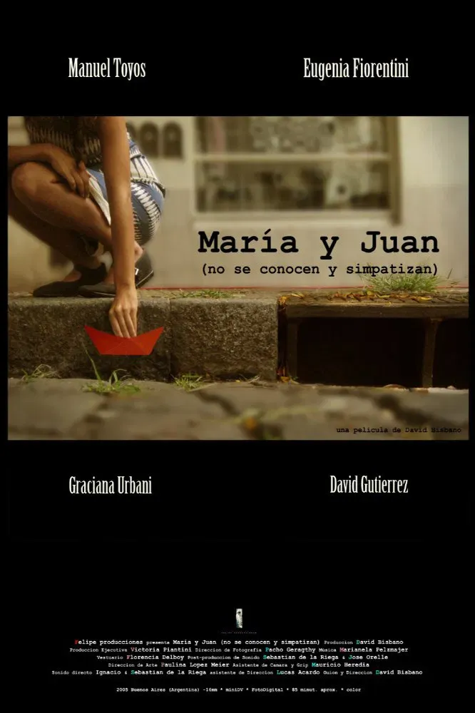 Poster of the movie María y Juan (no se conocen y simpatizan)