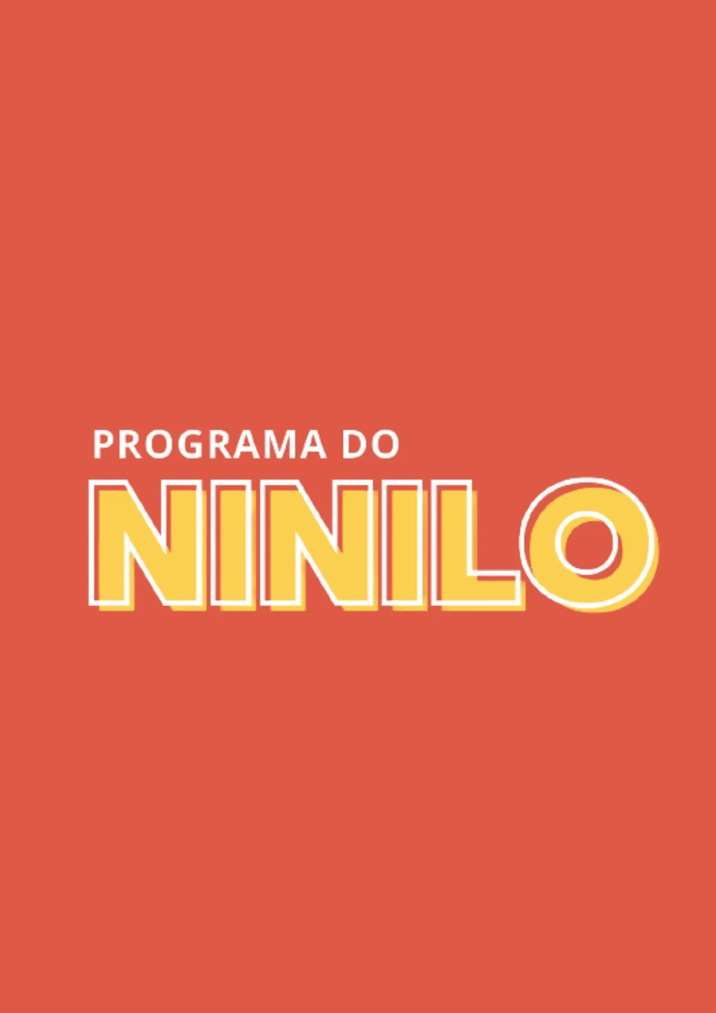 Poster of Programa do Ninilo