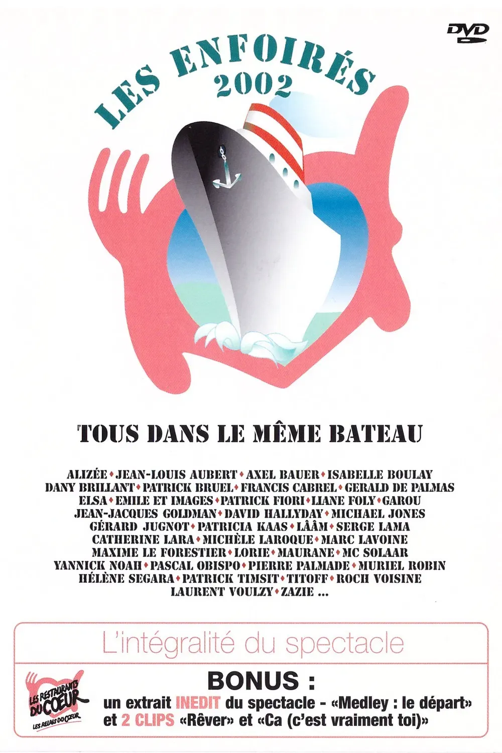 Poster of the movie Les Enfoirés 2002 - Tous dans le même bateau
