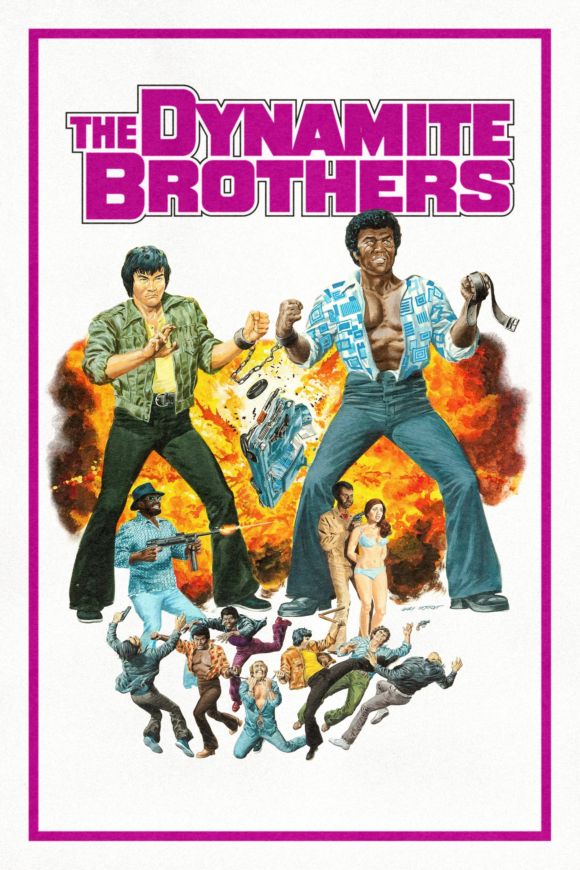 Poster of the movie The Dynamite Brothers