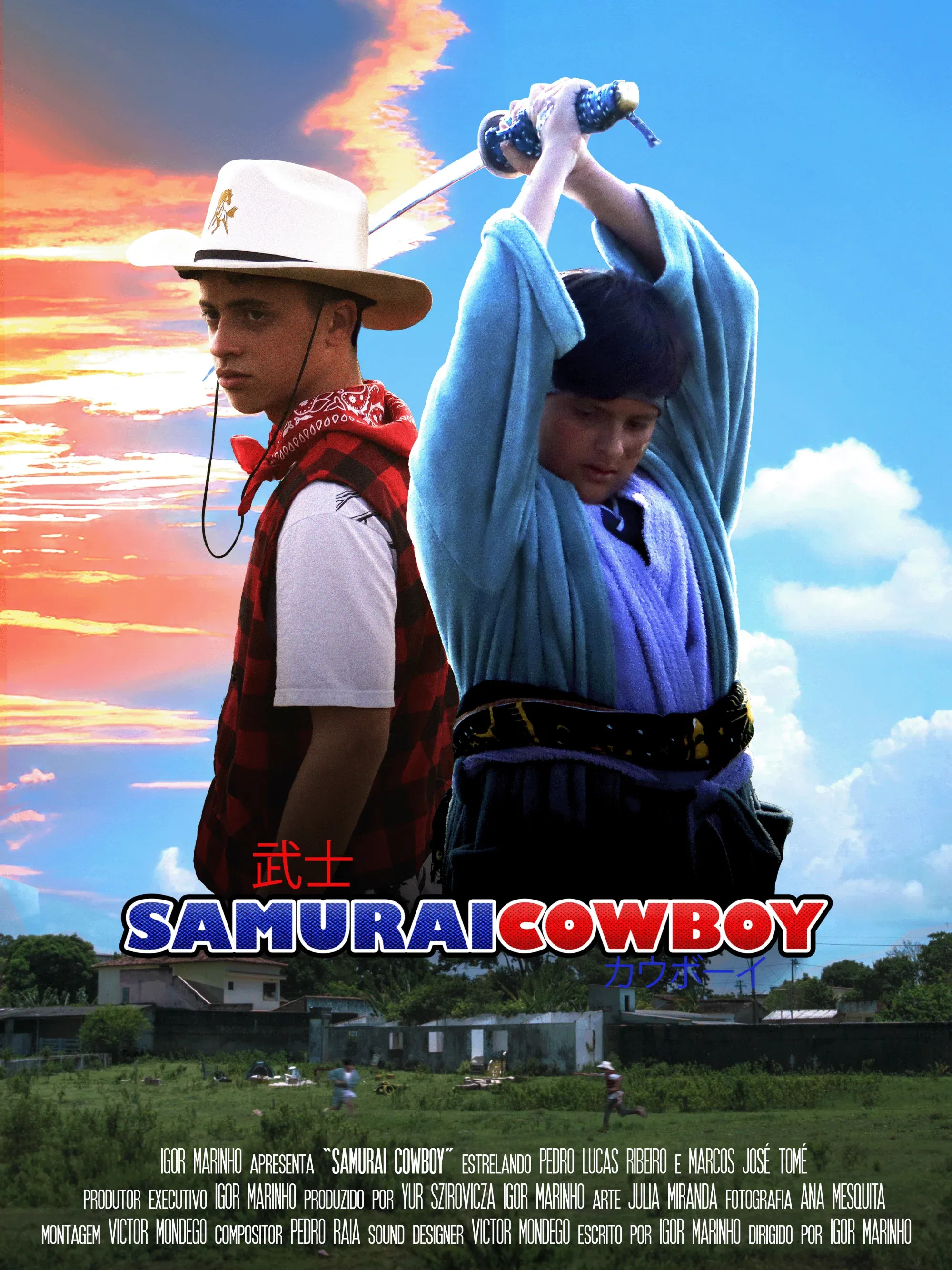 Poster for Samurai Cowboy