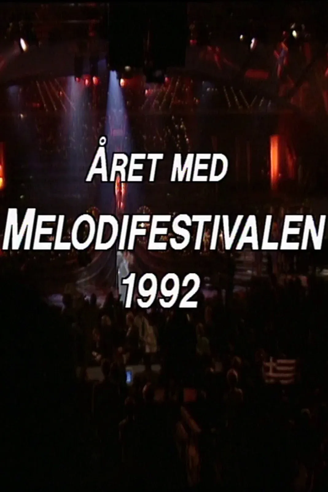 Poster for Året med melodifestivalen 1992