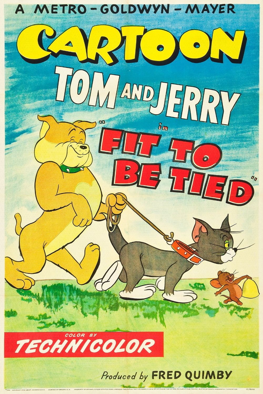 Poster of the movie Fit to Be Tied