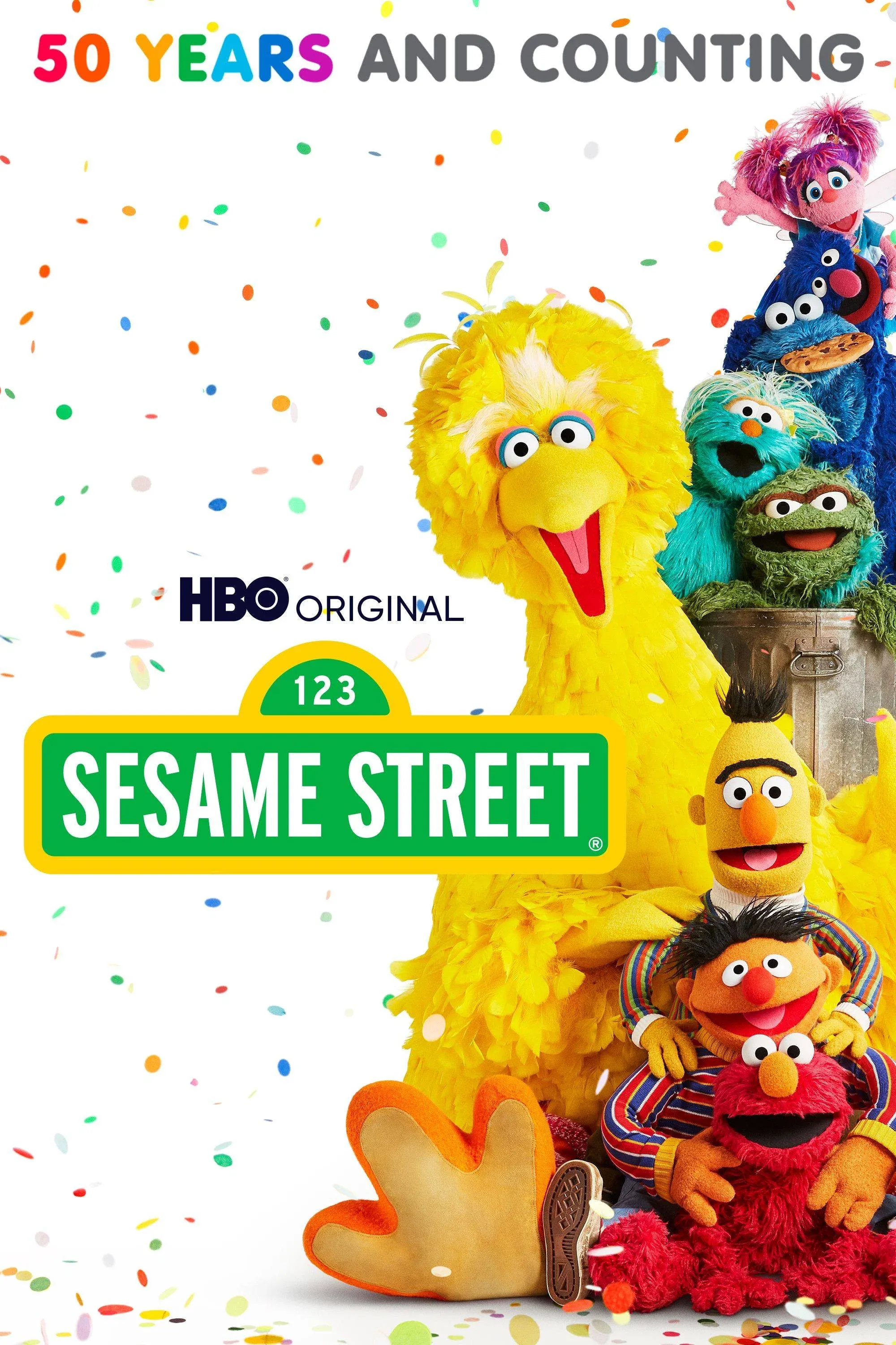 Poster for Sesame Street's 50th Anniversary Celebration