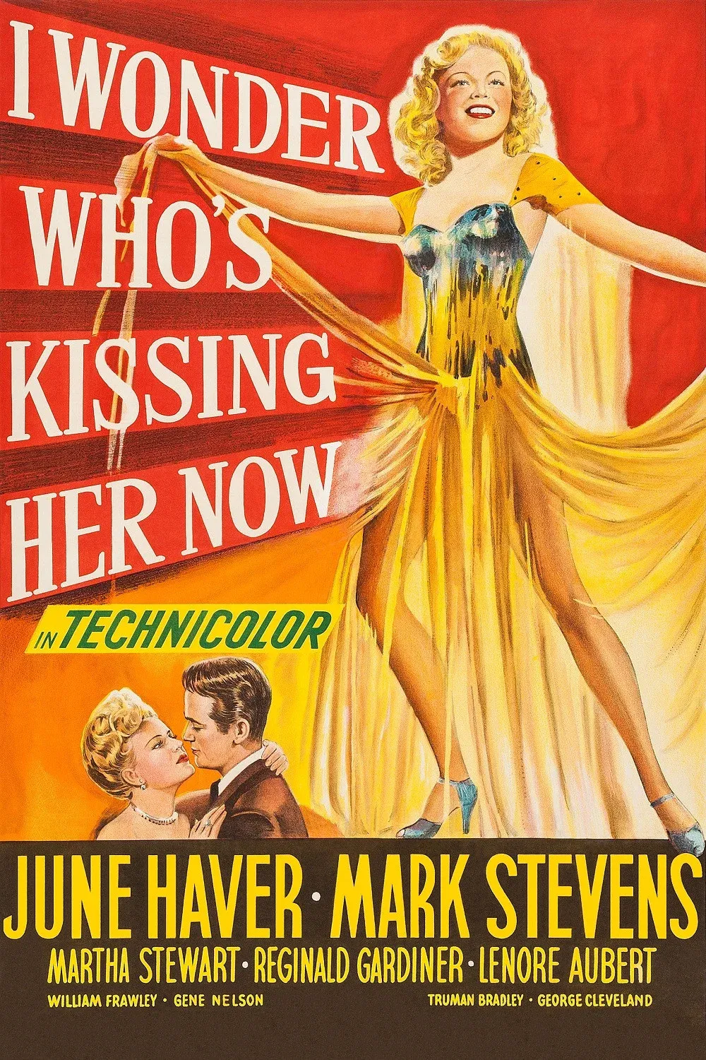 Poster for I Wonder Who's Kissing Her Now