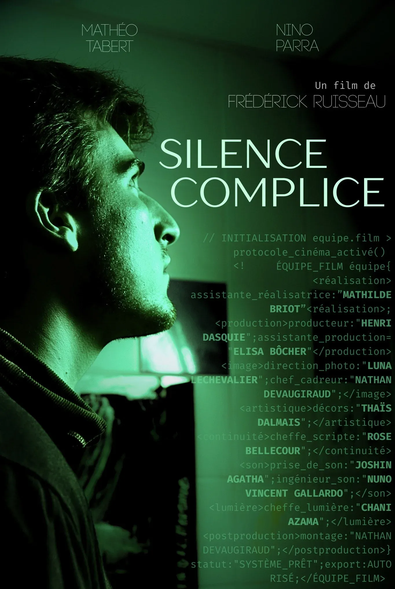 Poster for Silence Complice