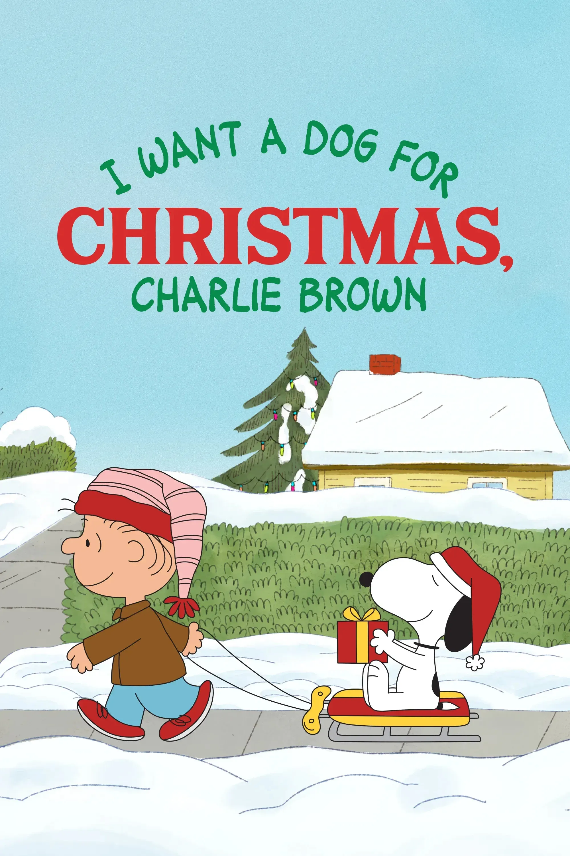 Poster of the movie I Want a Dog for Christmas, Charlie Brown