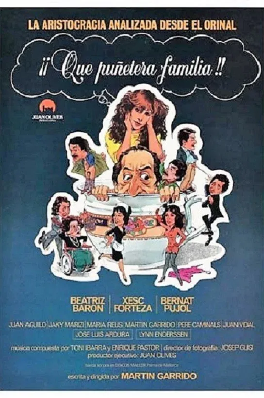 Poster for Qué puñetera familia