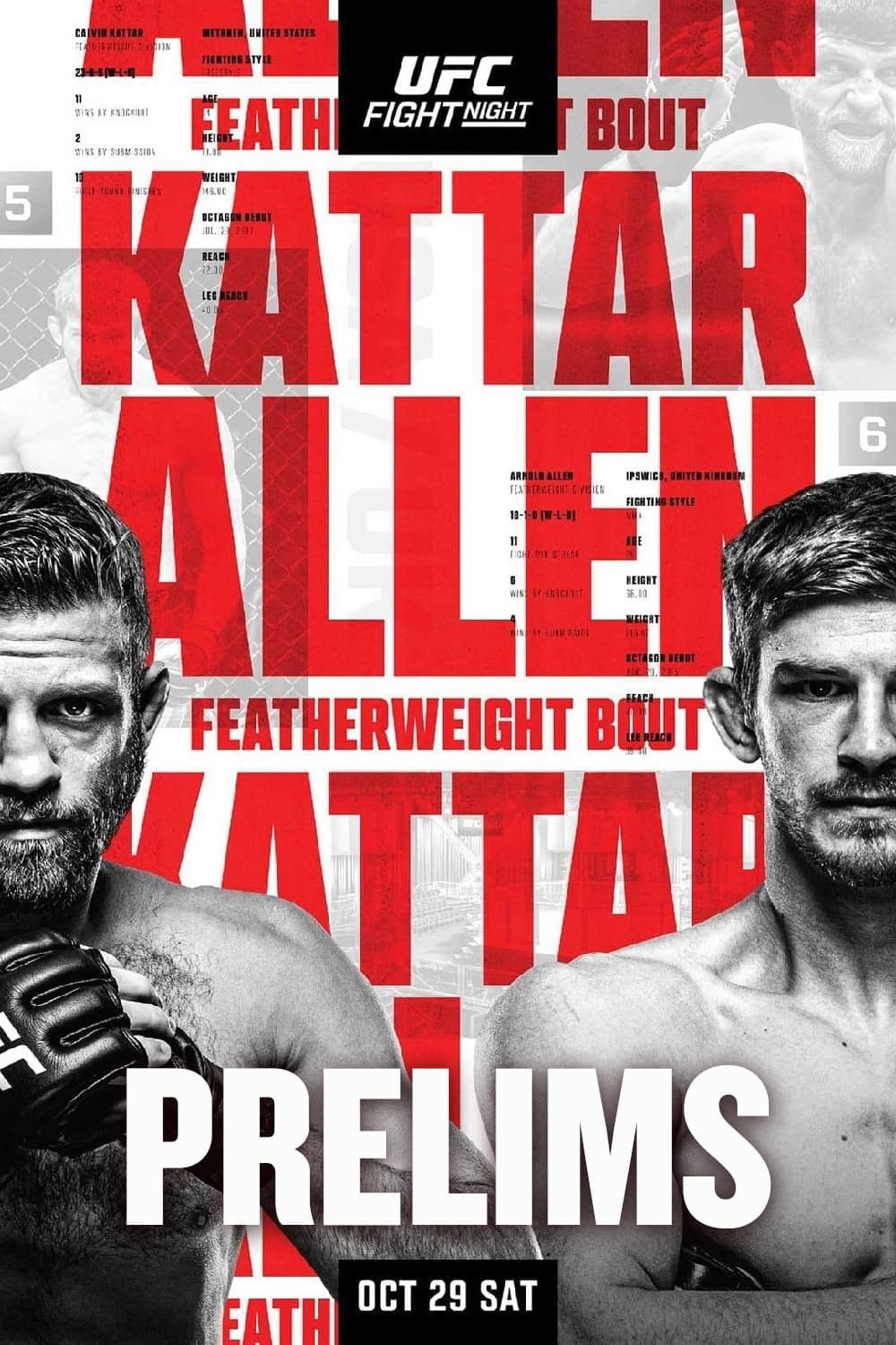 Poster of the movie UFC Fight Night 213: Kattar vs. Allen