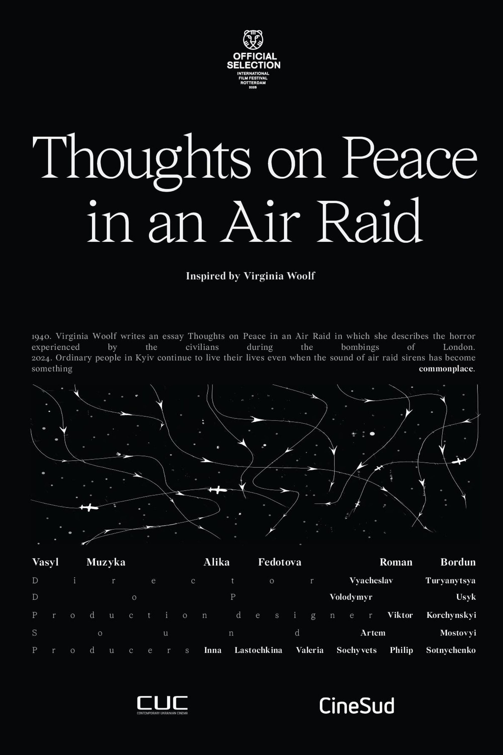 Poster of the movie Thoughts on Peace in an Air Raid