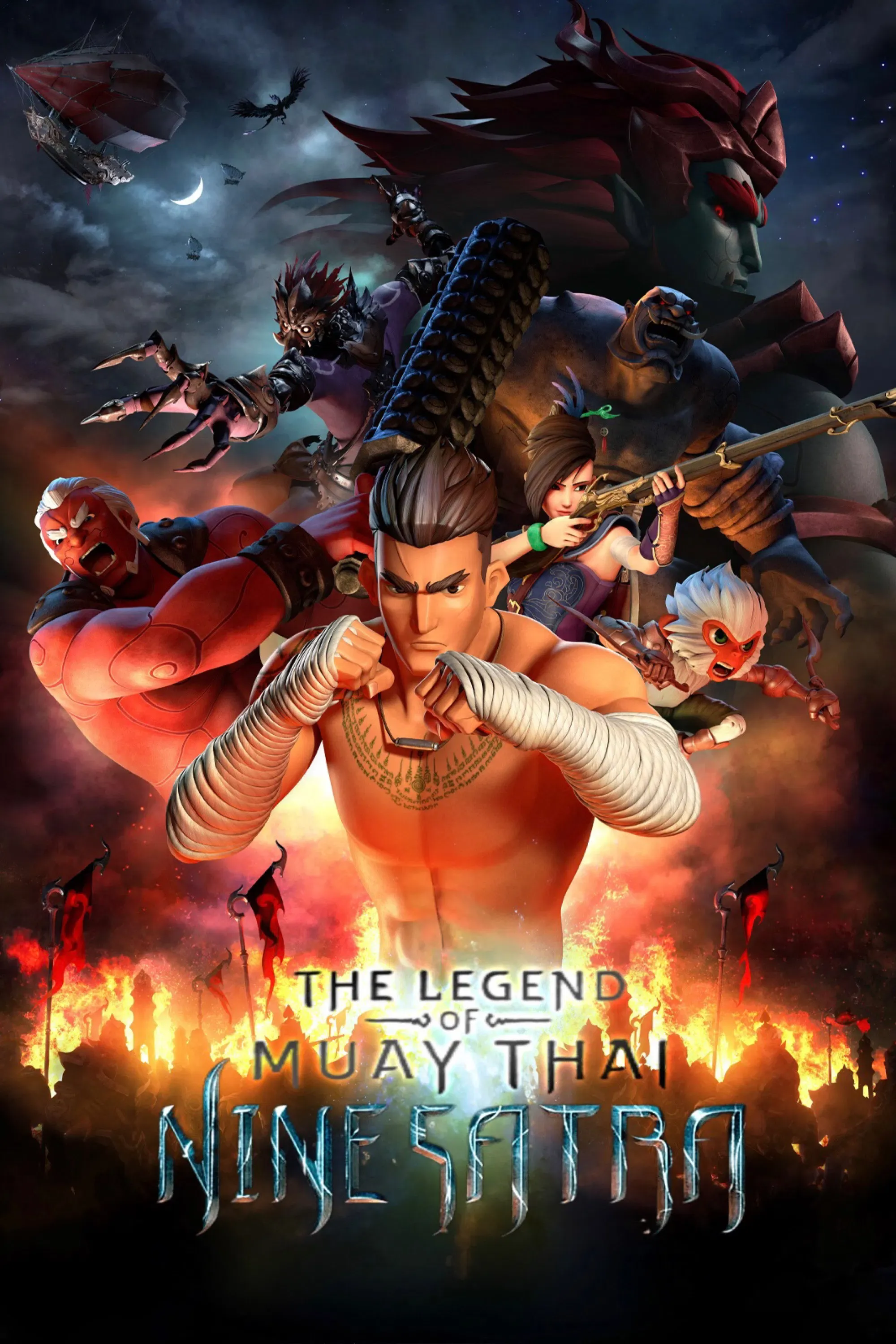 Poster of the movie The Legend of Muay Thai: 9 Satra