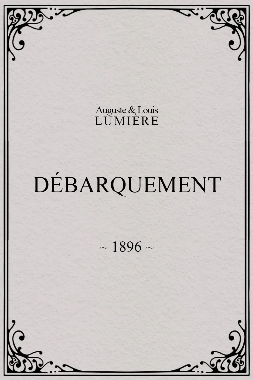 Poster of the movie Débarquement