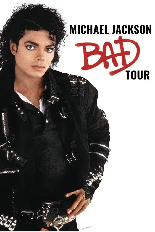 Poster for Michael Jackson: Bad Tour Live in Brisbane 1987