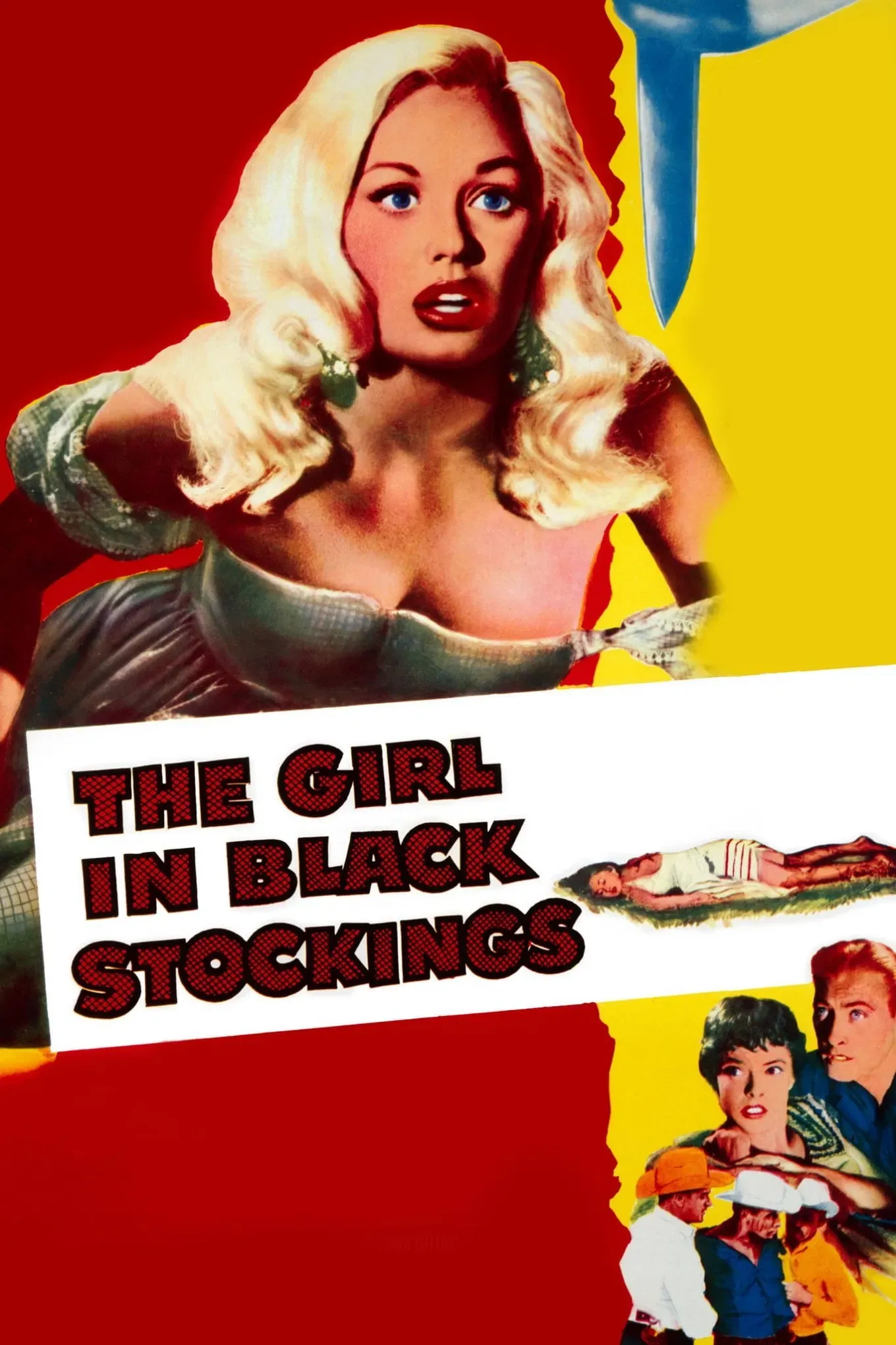 Poster of the movie The Girl in Black Stockings