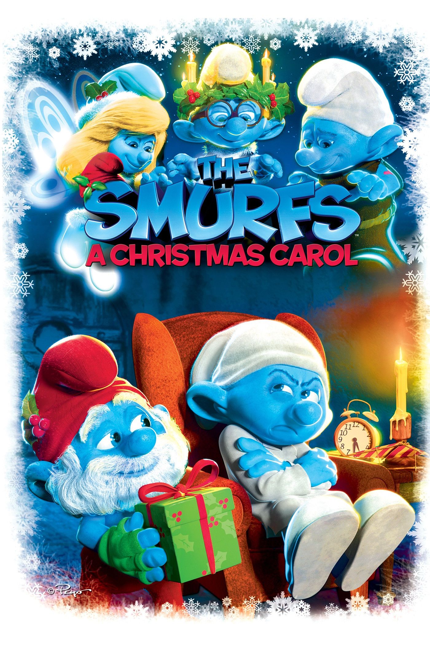 Poster of the movie The Smurfs: A Christmas Carol