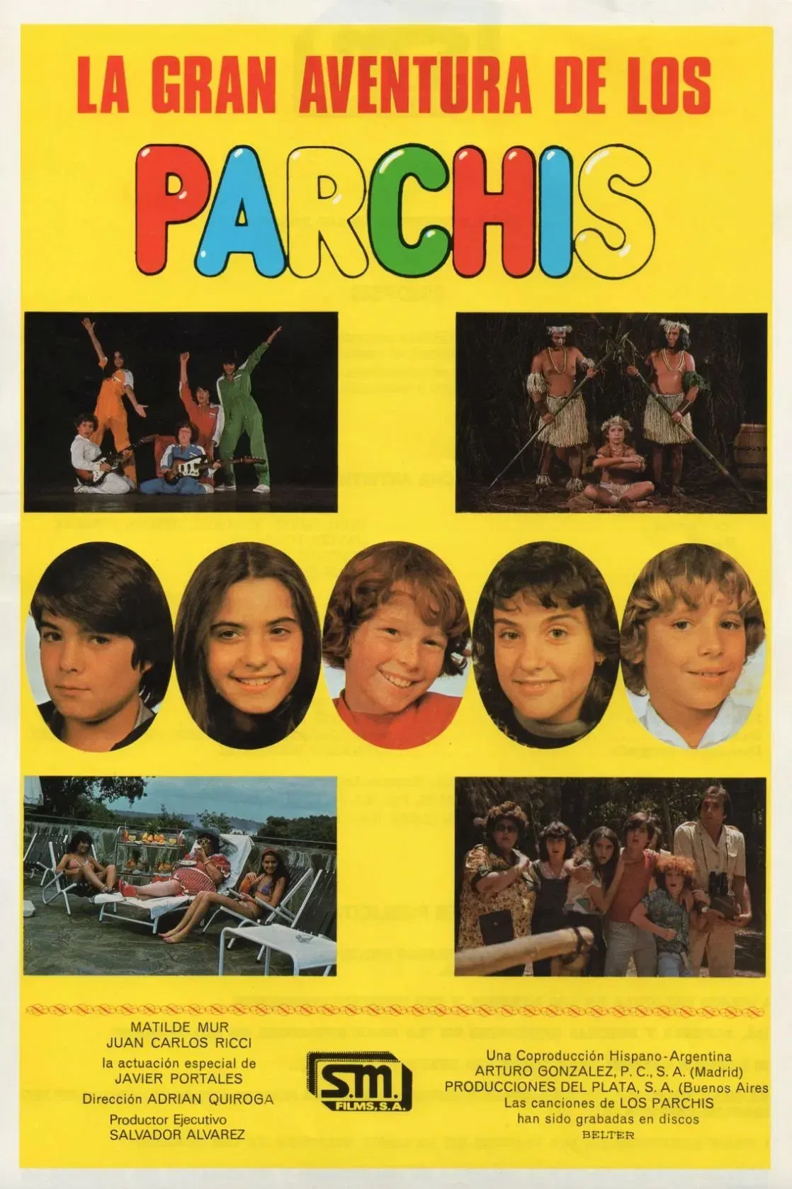 Poster of the movie La gran aventura de los Parchís
