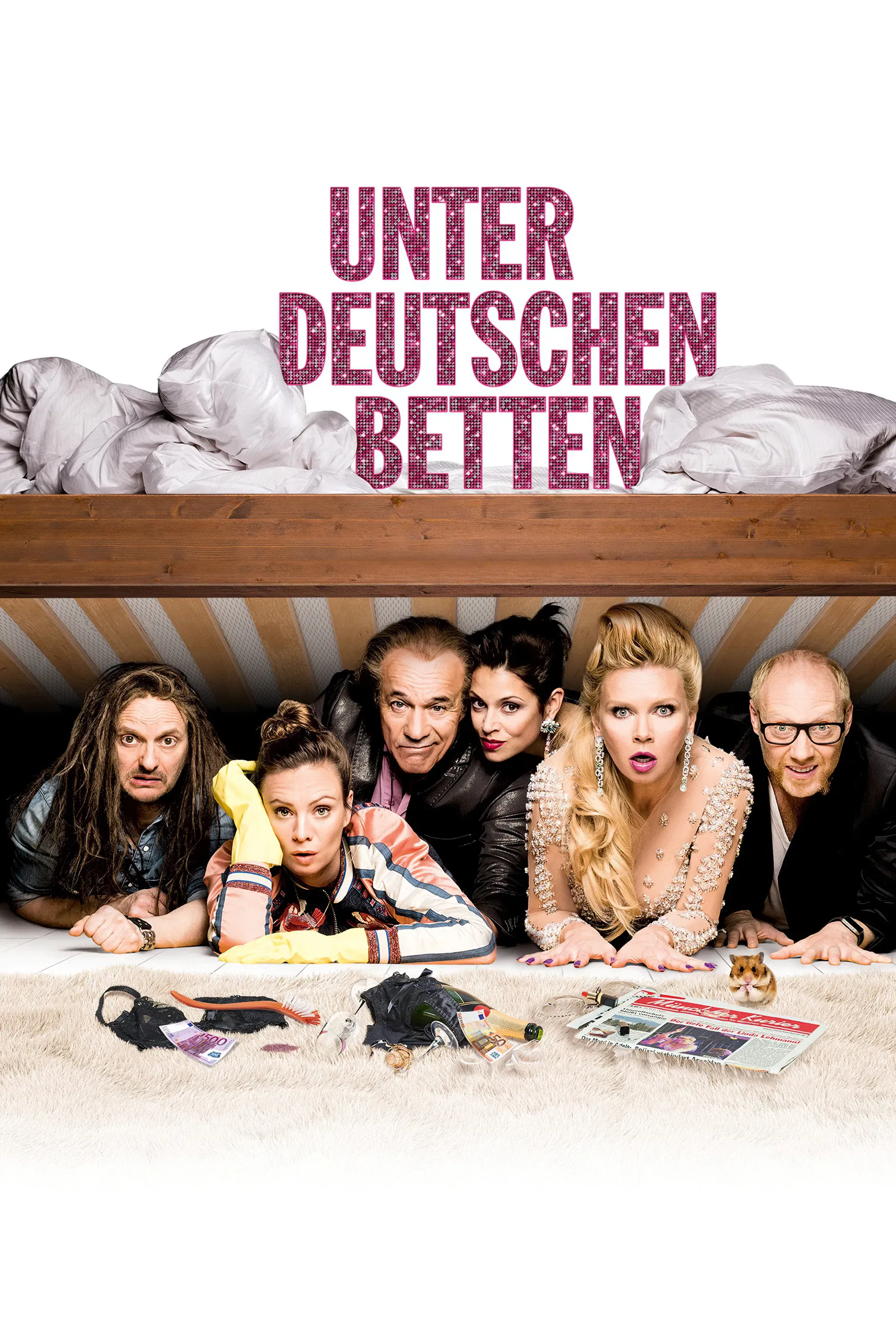 Poster of the movie Unter deutschen Betten