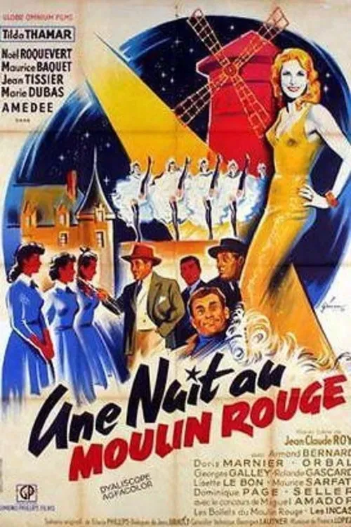 Poster of the movie A Night at the Moulin Rouge