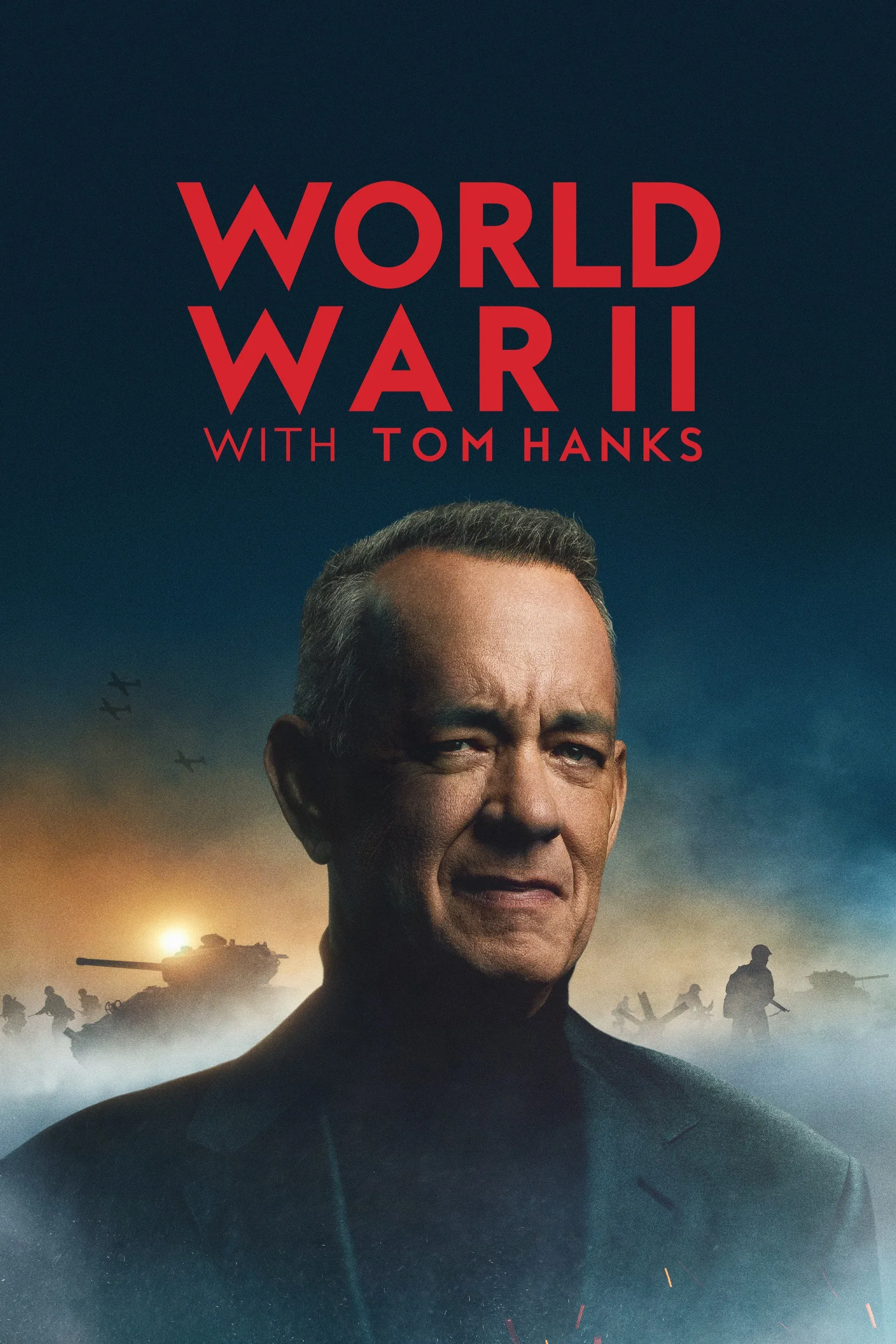 Poster of World War II with Tom Hanks