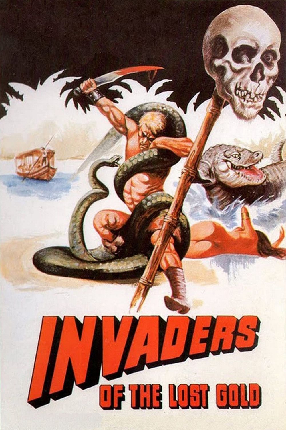 Poster of the movie Invaders of the Lost Gold