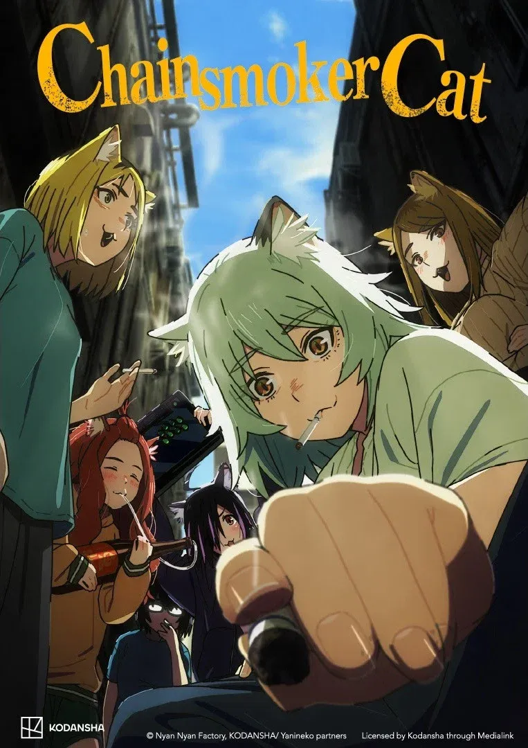 Poster of Chainsmoker Cat