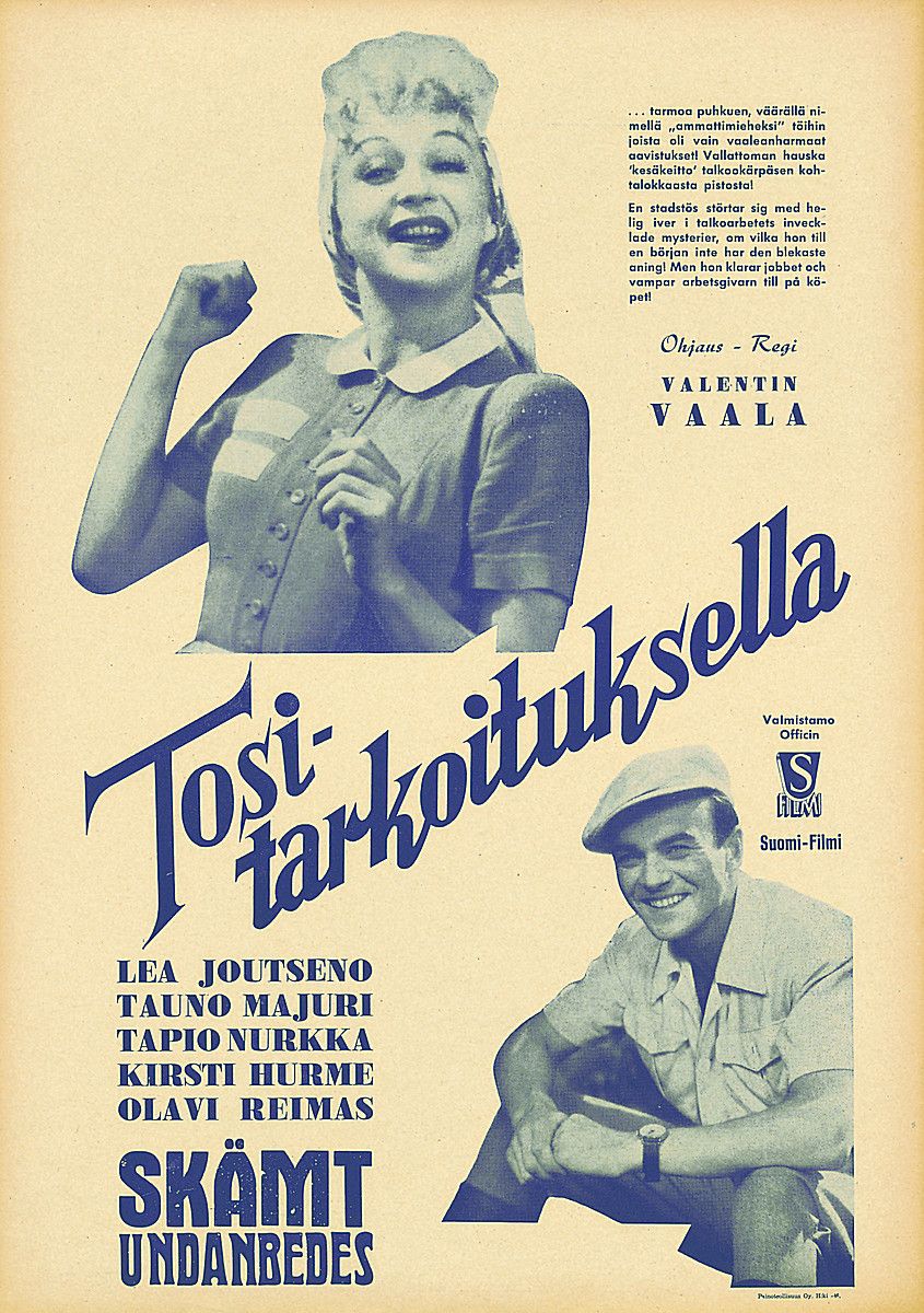 Poster of the movie Tositarkoituksella