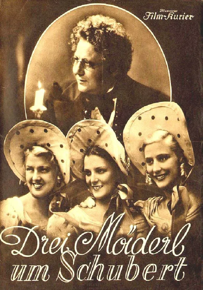 Poster for Three Girls Around Schubert