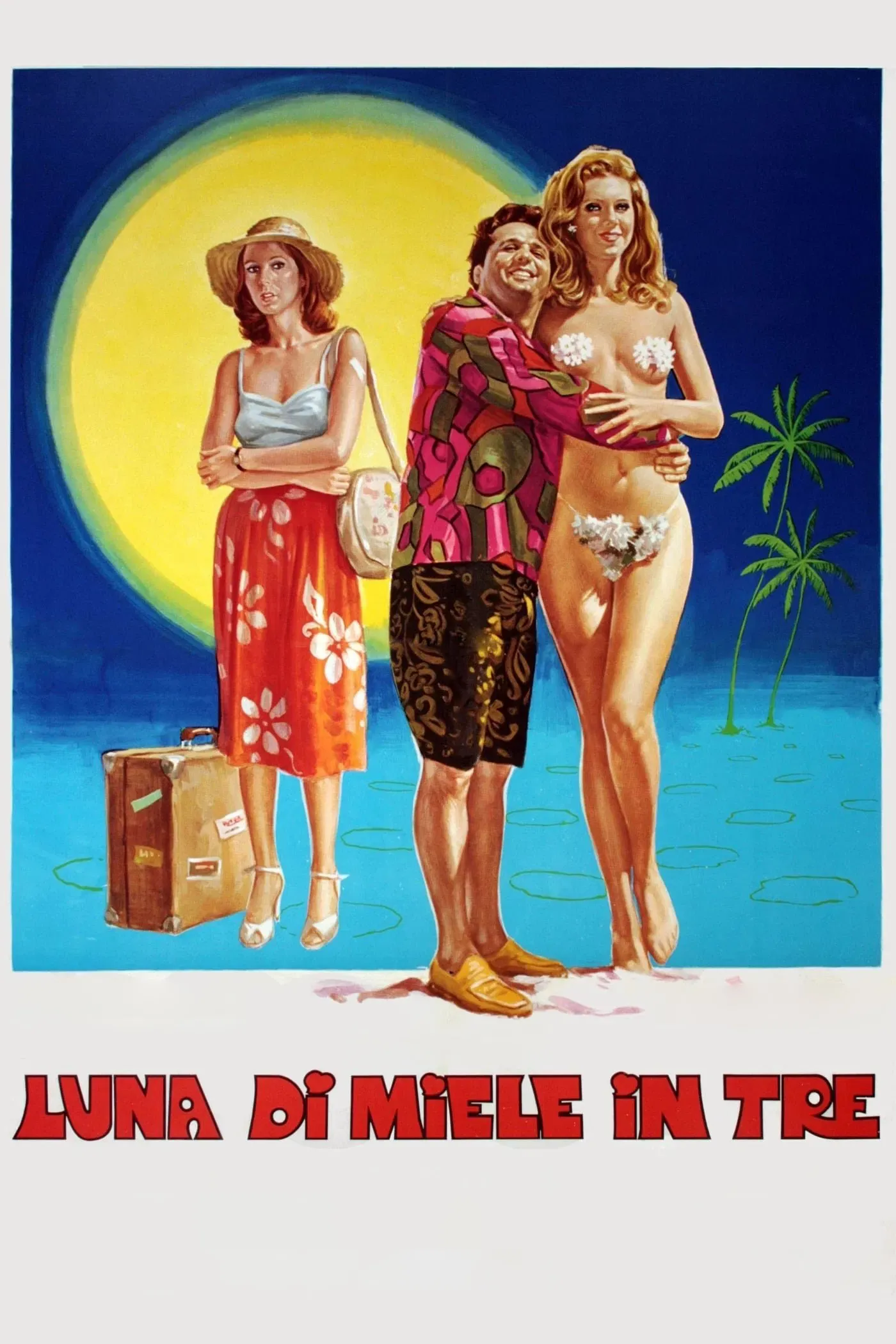 Poster of the movie Luna di miele in tre