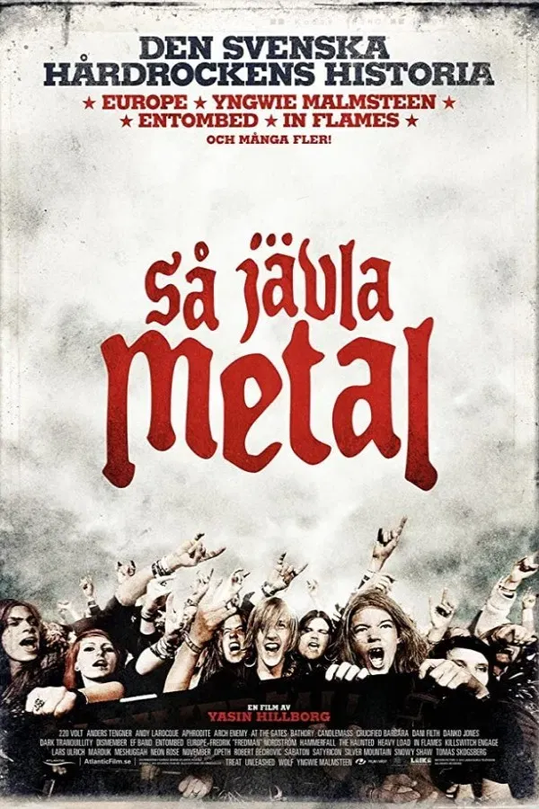 Poster of the movie Så jävla metal