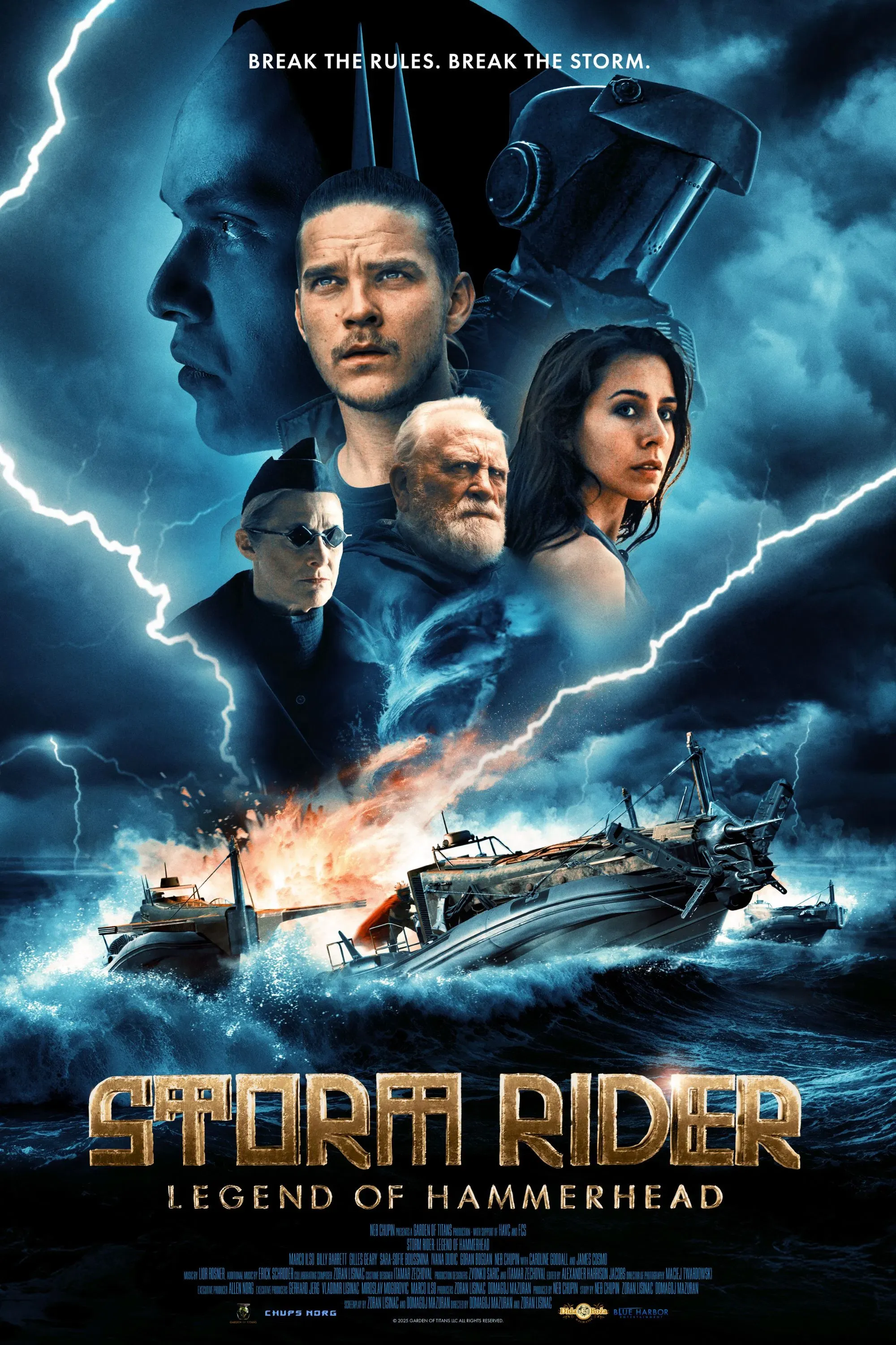 Poster for Storm Rider: Legend of Hammerhead