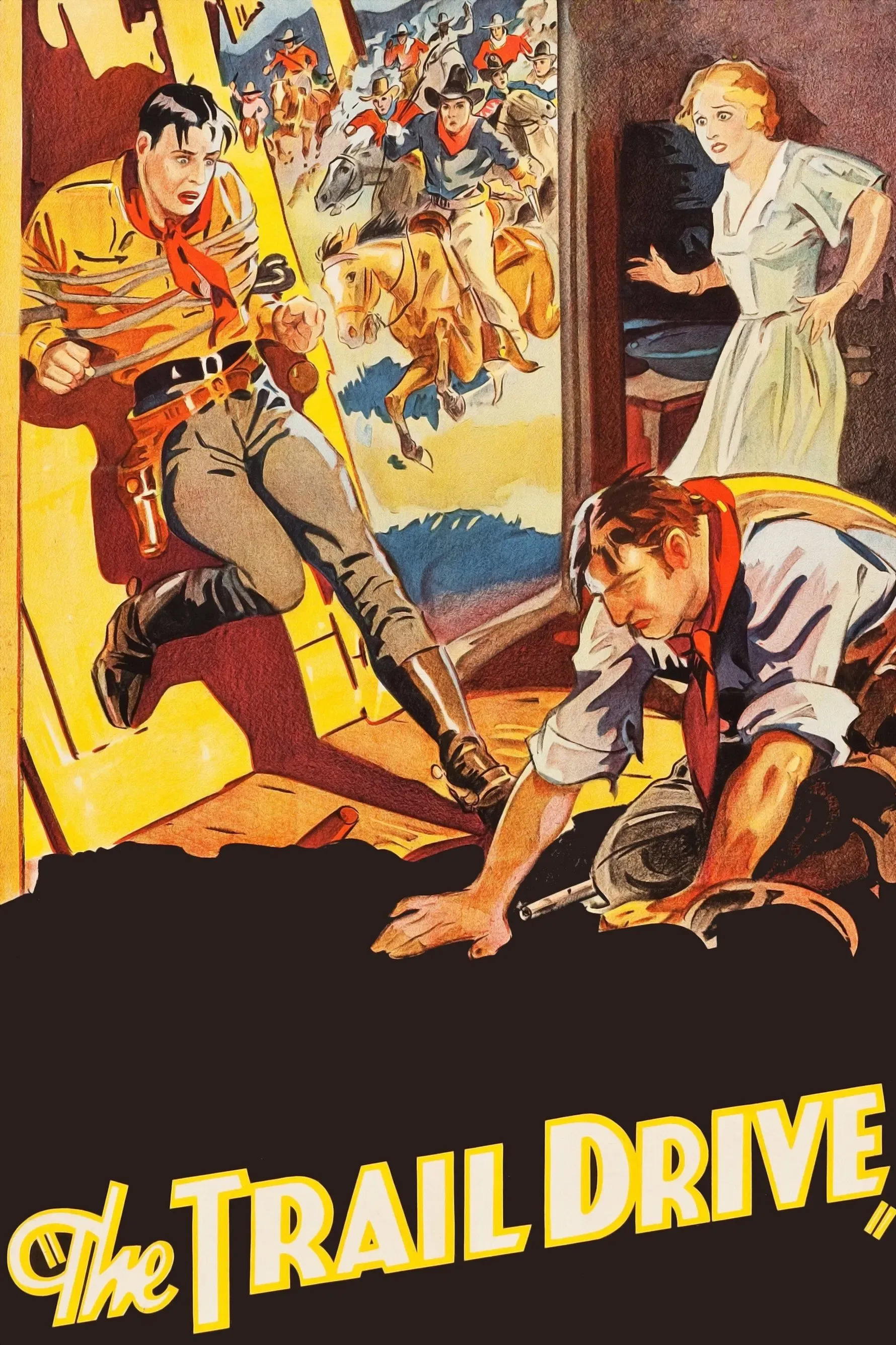Poster for The Trail Drive