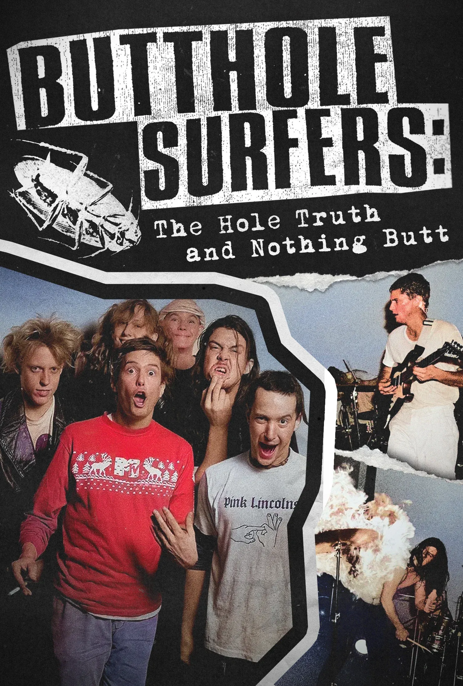 Poster for Butthole Surfers: The Hole Truth and Nothing Butt