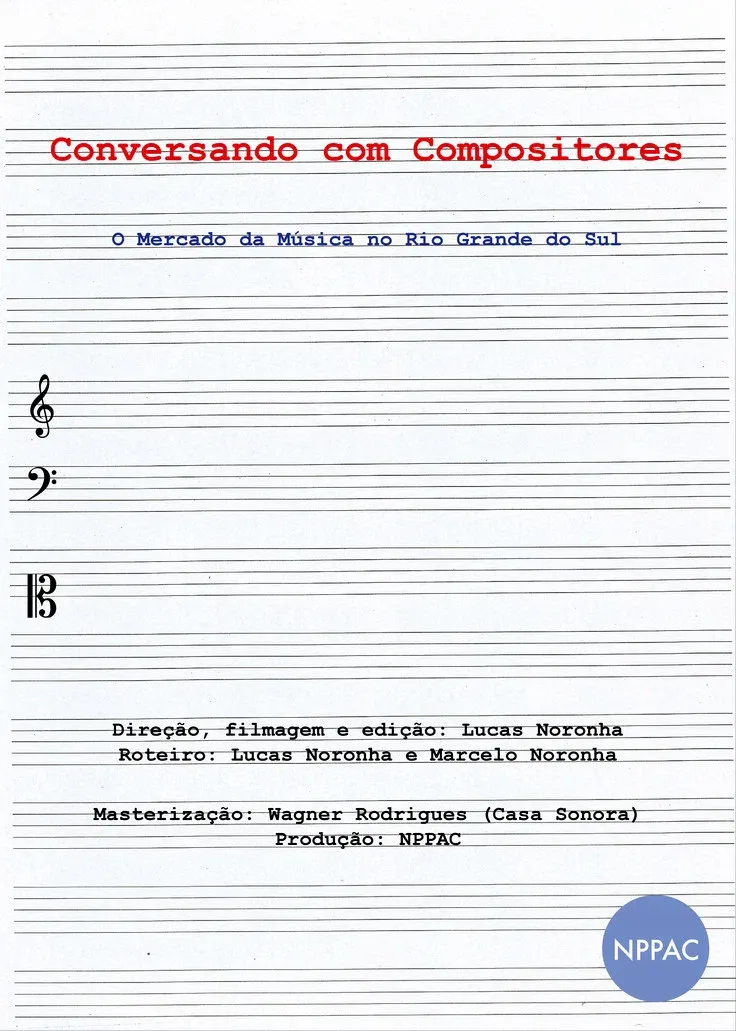 Poster for Conversando com Compositores: O Mercado da Música no Rio Grande do Sul