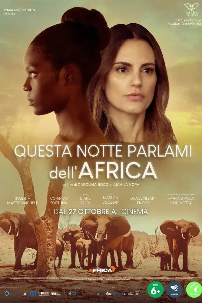 Poster of the movie Questa notte parlami dell'Africa