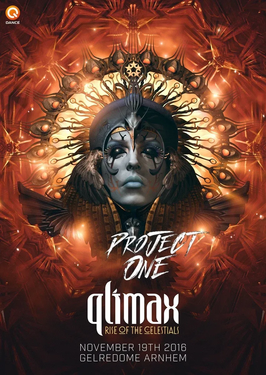 Poster for Qlimax 2016: Rise of the Celestials