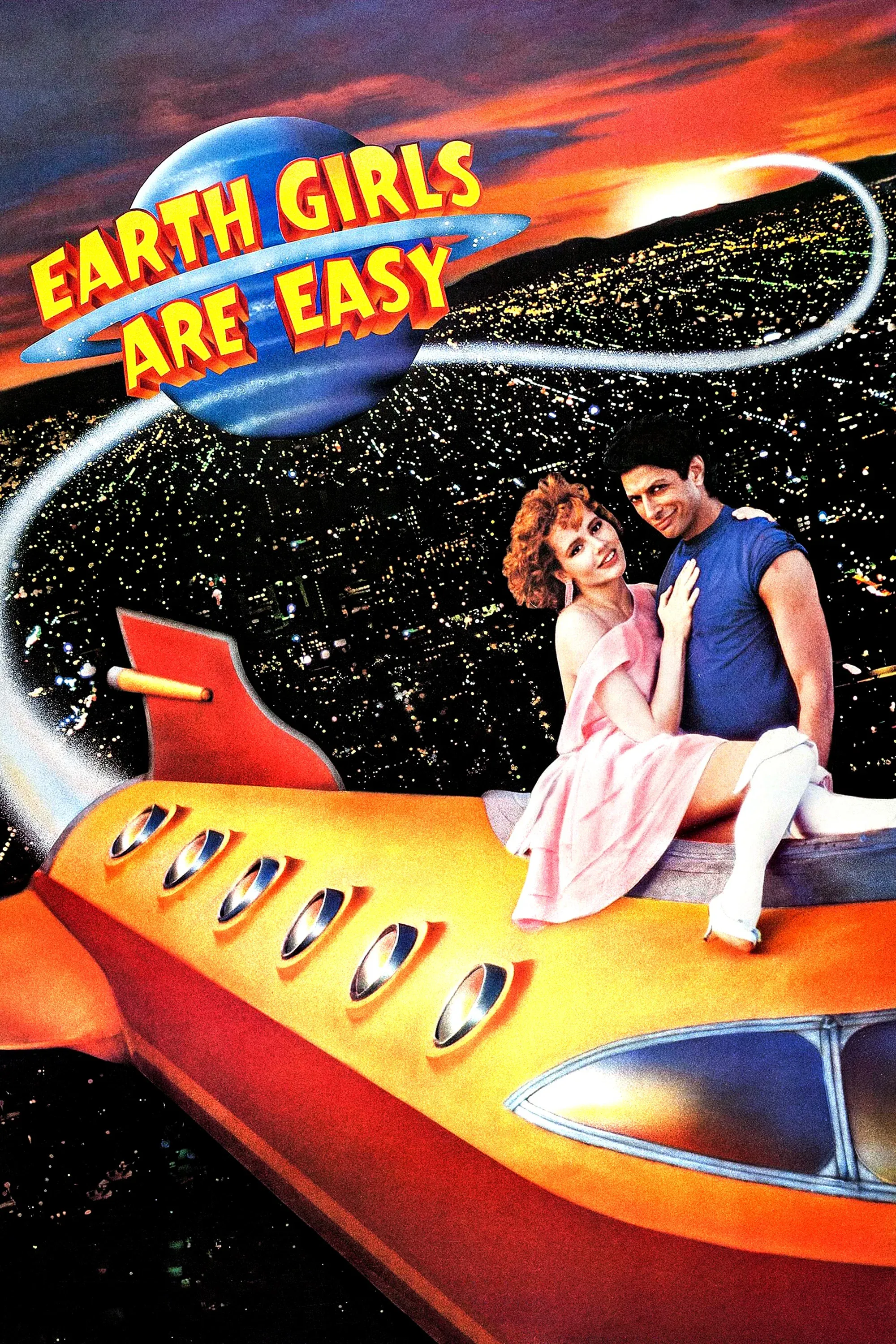 Poster for Earth Girls Are Easy