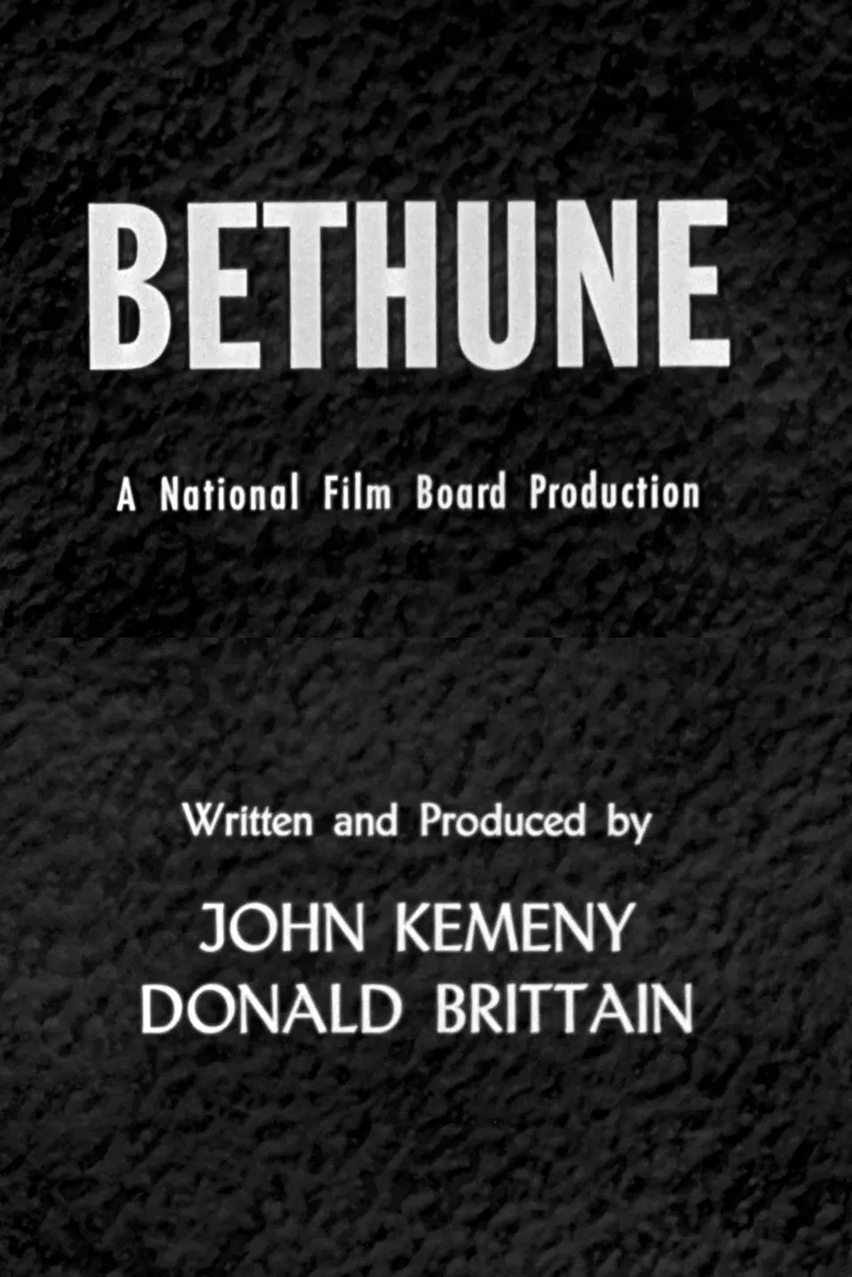 Poster of the movie Bethune