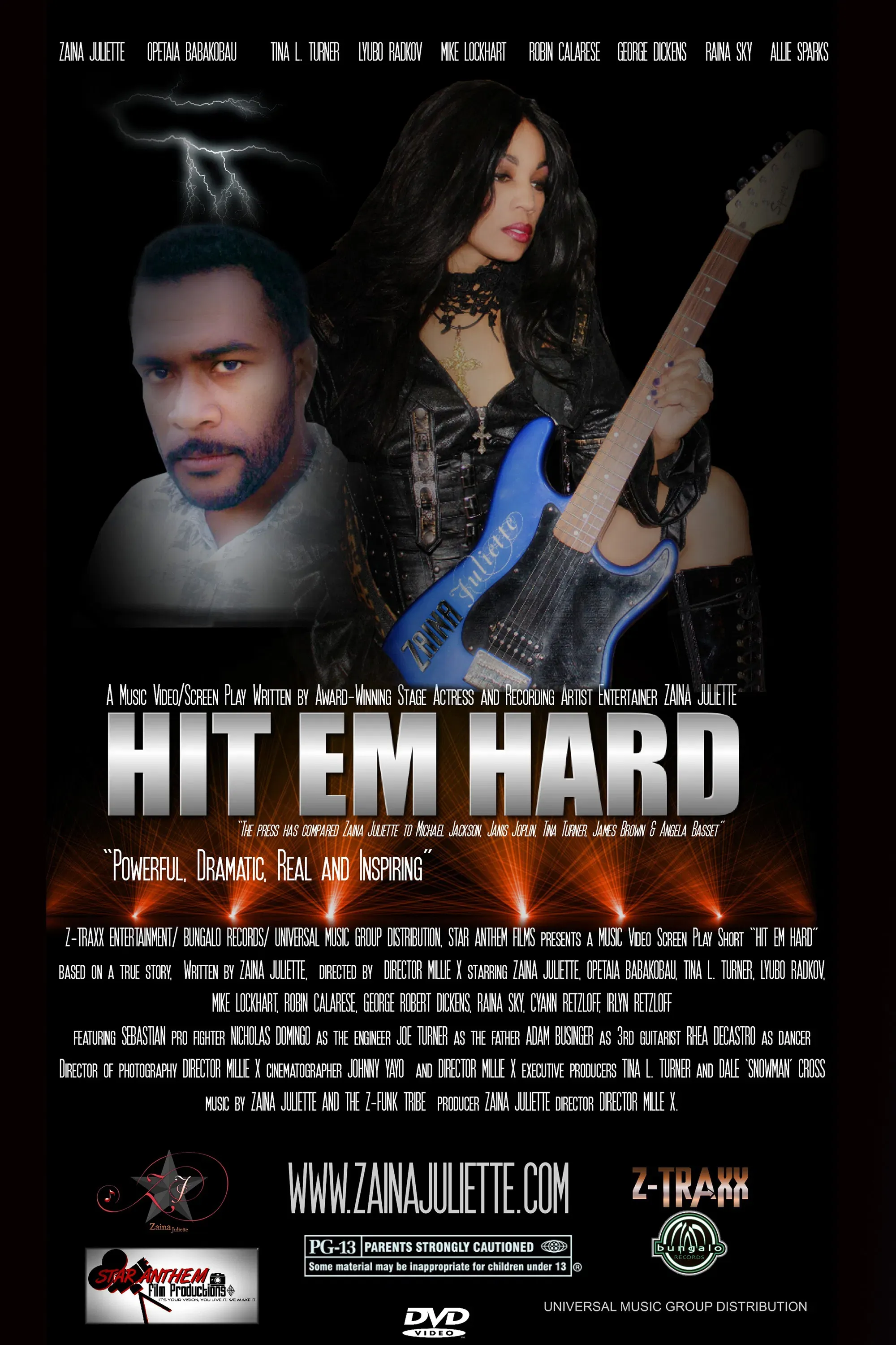Poster of the movie Hit Em Hard: The Story of Zaina Juliette