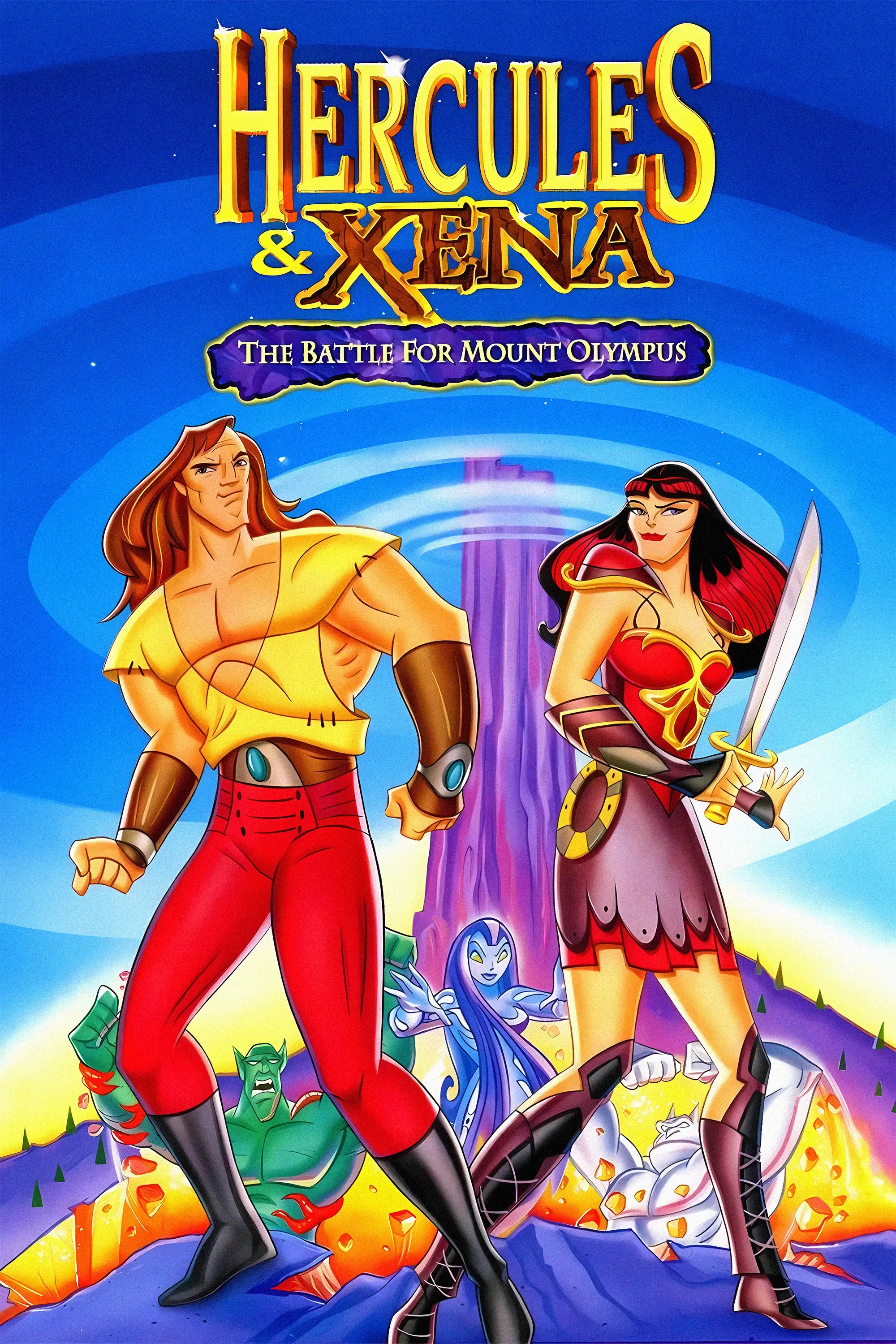 Poster of the movie Hercules and Xena - The Animated Movie: The Battle for Mount Olympus