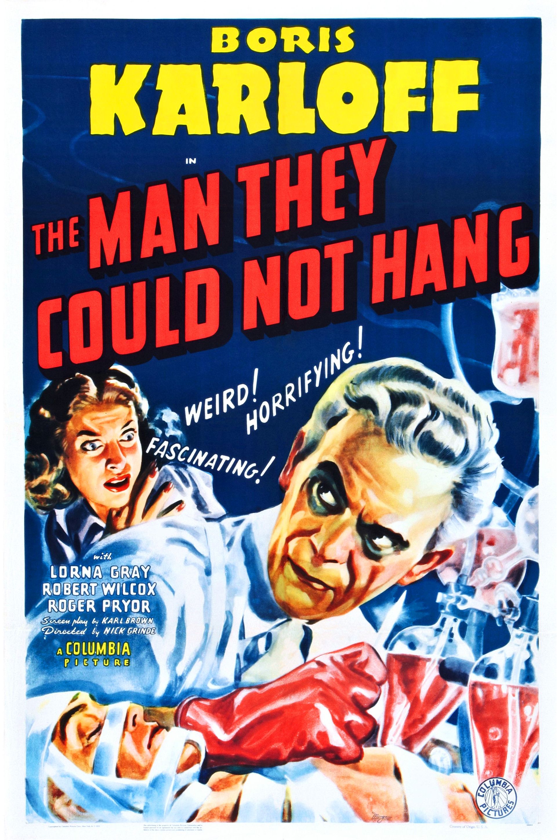 Poster of the movie The Man They Could Not Hang
