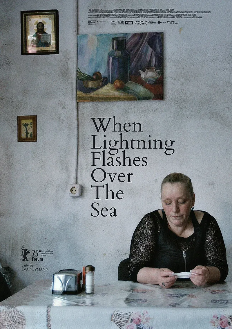 Poster for When Lightning Flashes Over the Sea