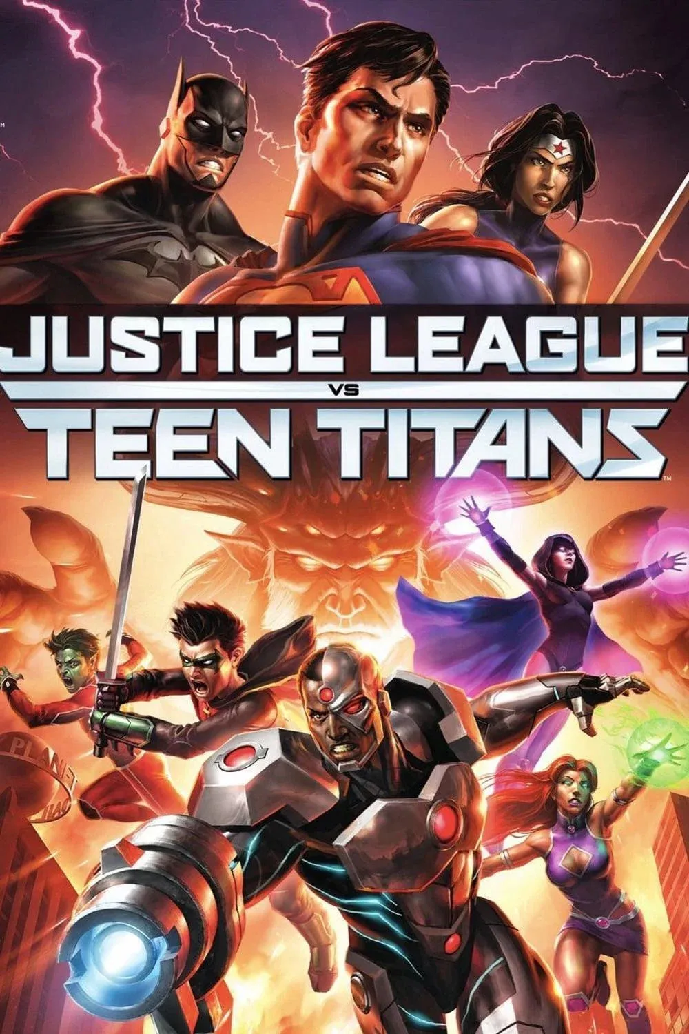 Poster of the movie Justice League vs. Teen Titans