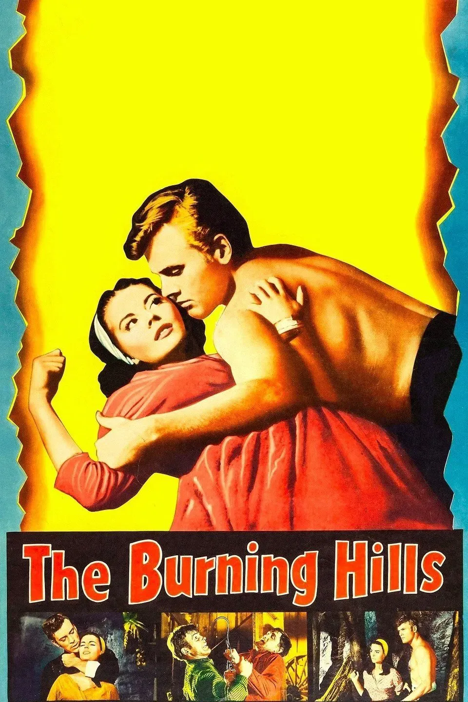 Poster of the movie The Burning Hills
