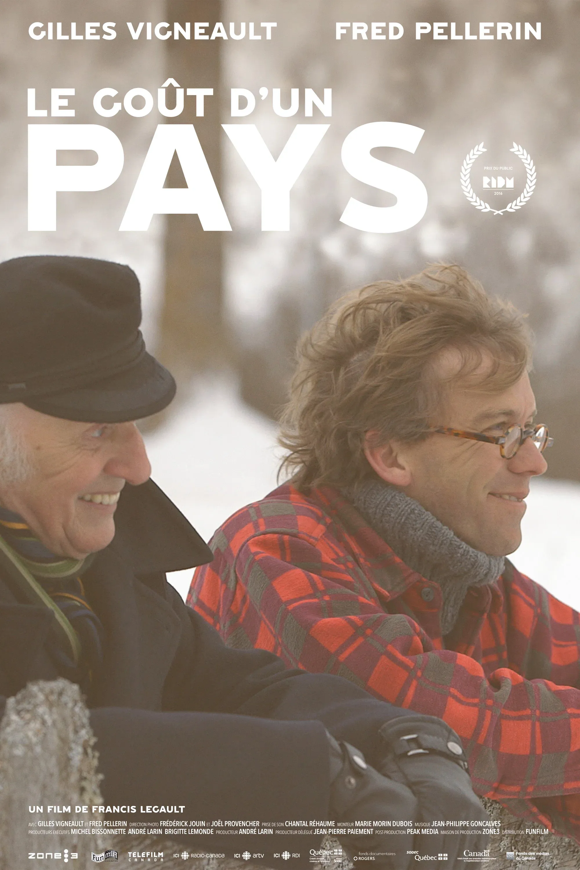 Poster for Le goût d'un pays