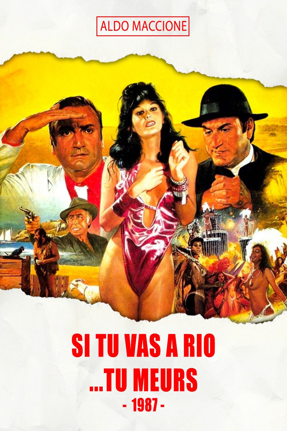 Poster of the movie Si tu vas à Rio... tu meurs