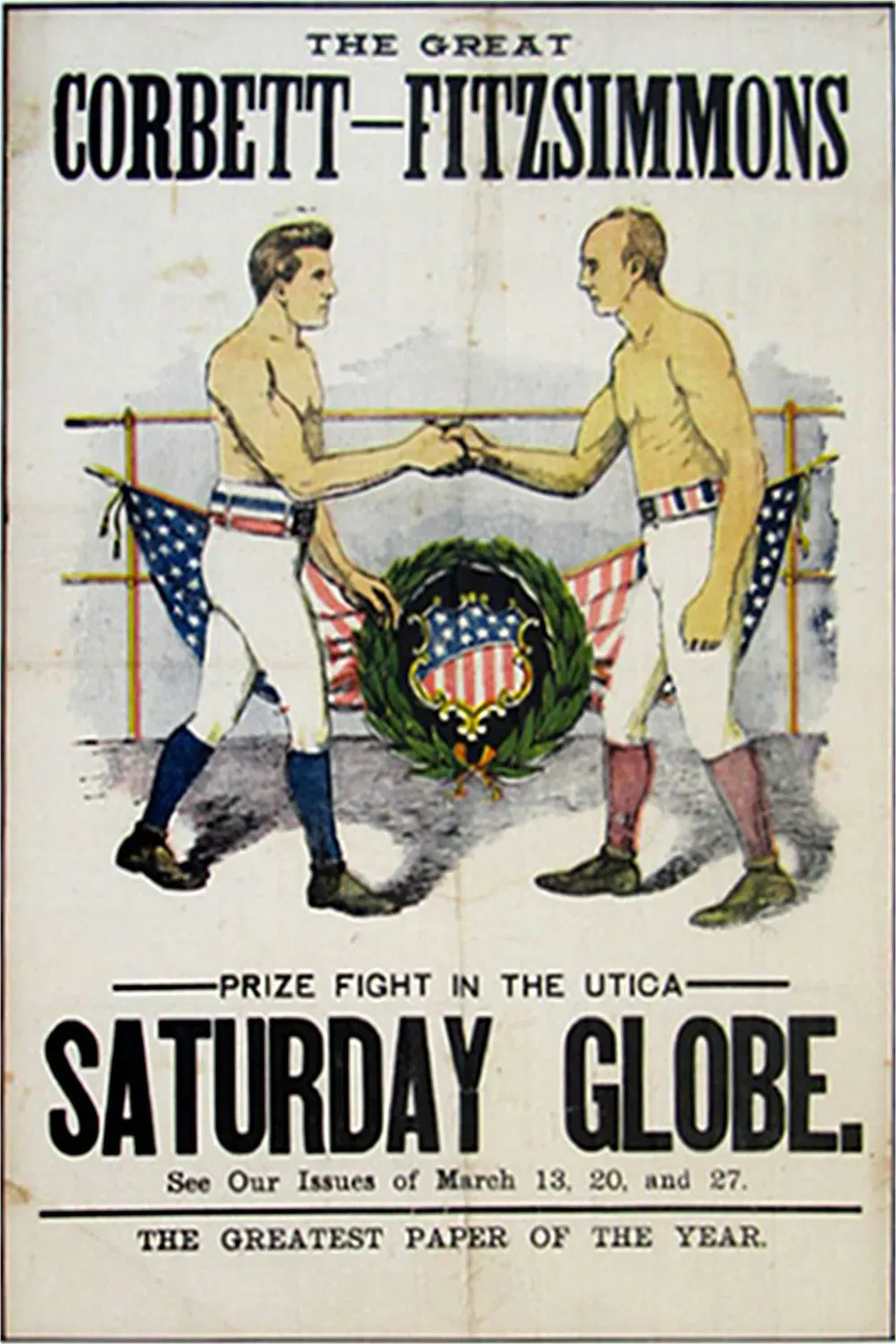 Poster of the movie The Corbett-Fitzsimmons Fight