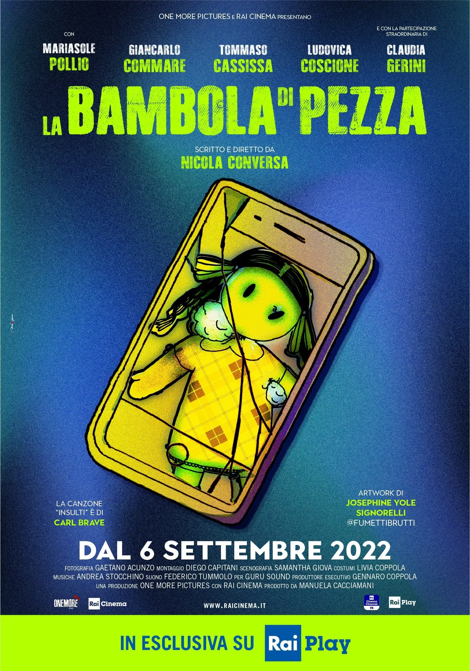 Poster of the movie La bambola di pezza
